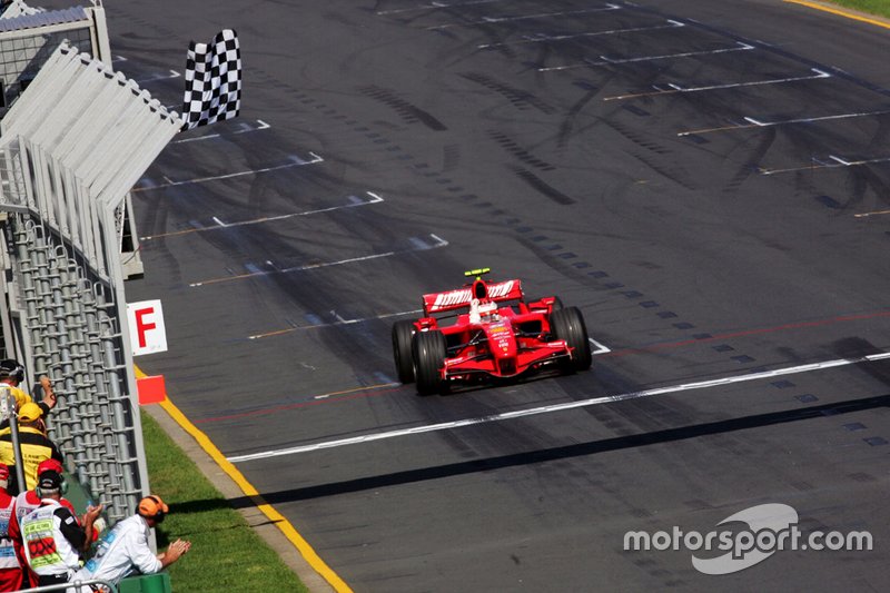 Kimi Raikkonen - 10 victorias con Ferrari