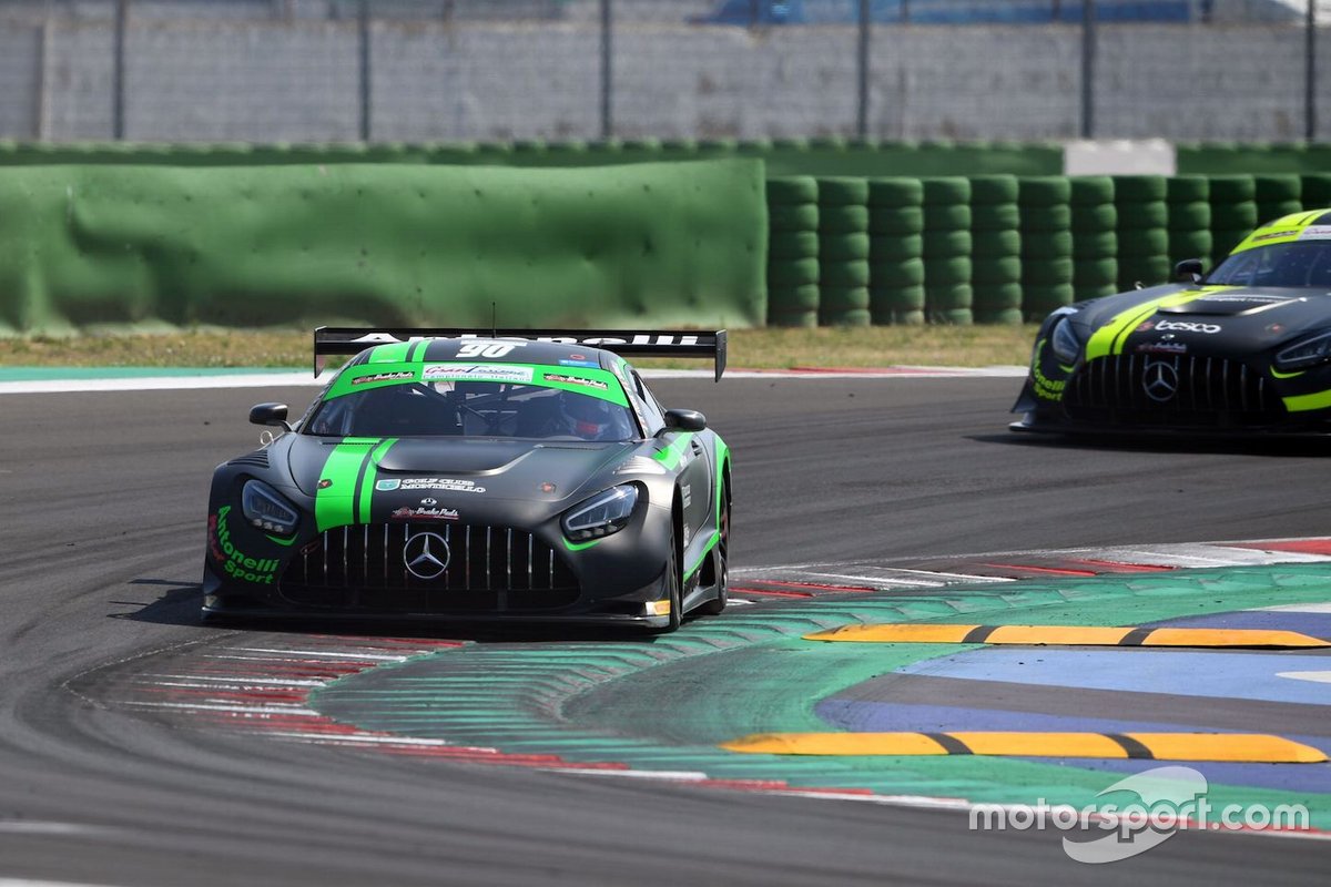 Davide Roda, Loris Spinelli, AKM Motorsport, Mercedes AMG GT3  