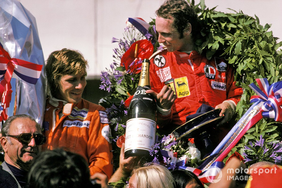 James Hunt, Hesketh Ford 308, Niki Lauda, Ferrari 312T