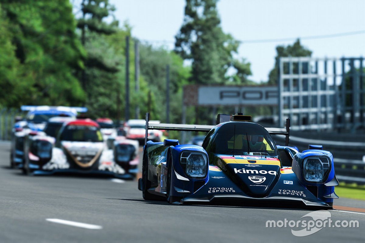 #14 FA/RB Allinsports Oreca 07 LMP2: Fernando Alonso, Rubens Barrichello, Olli Pahkala, Jarl Teien