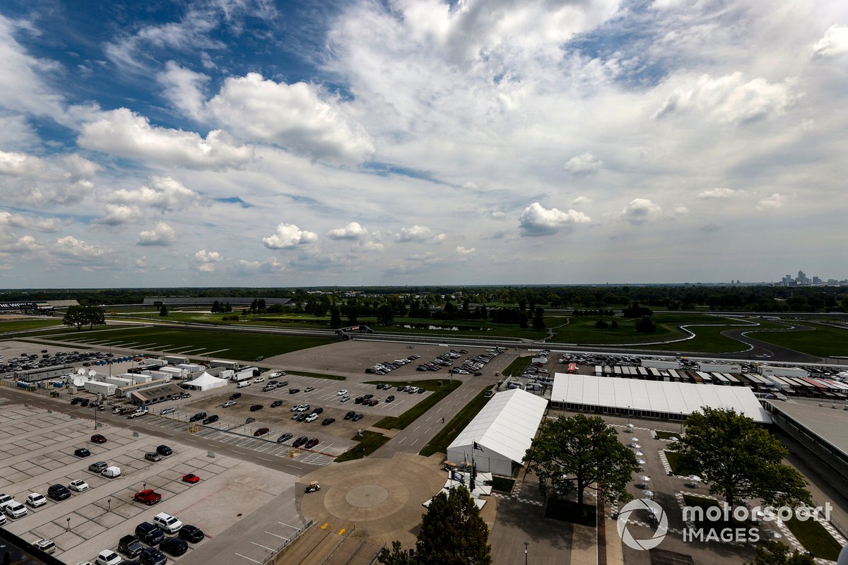 Indianapolis Motor Speedway, pista vacía