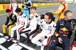 Jack Aitken, Nirei Fukuzumi, George Russell et Anthoine Hubert, ART Grand Prix