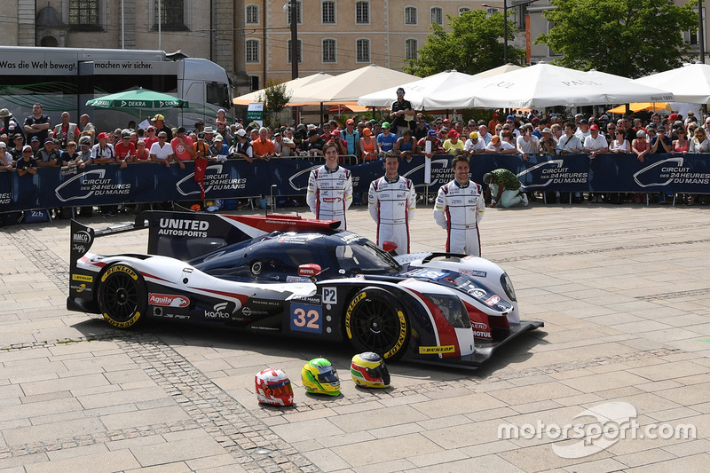 #32 United Autosports Ligier JS P217 Gibson: Will Owen, Hugo De Sadeleer, Filipe Albuquerque