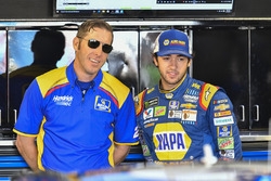 Chase Elliott, Hendrick Motorsports Chevrolet, mit Crewchief Alan Gustafson
