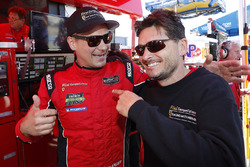 GTLM polesitters Toni Vilander, Giancarlo Fisichella, Risi Competizione