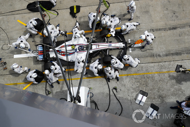 Пит-стоп: Лэнс Стролл, Williams FW40