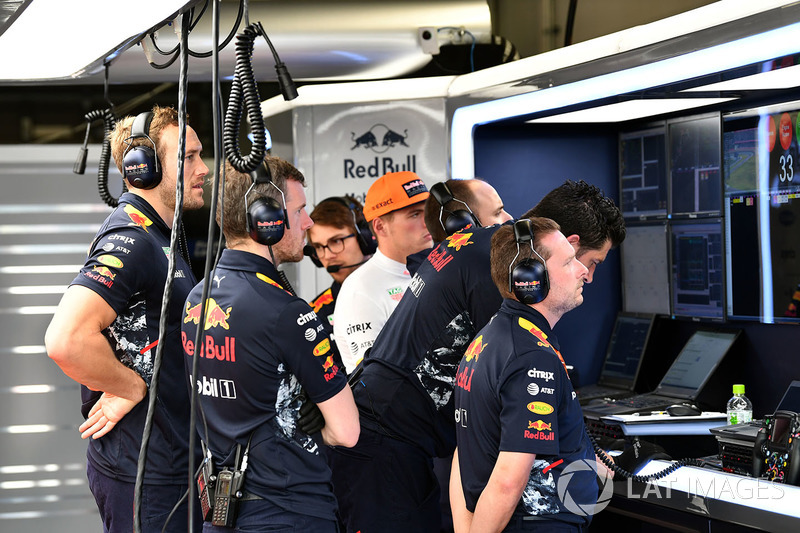 Mecánicos de Red Bull Racing