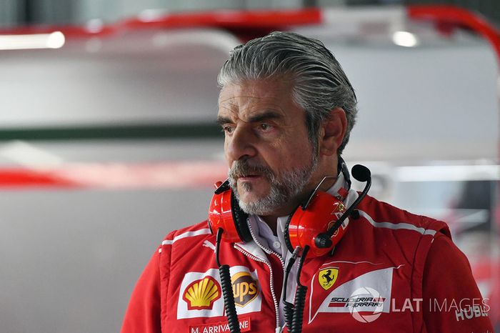 Maurizio Arrivabene, jefe de equipo de Ferrari