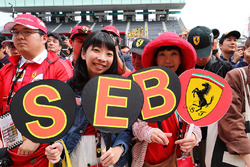 Sebastian Vettel, Ferrari fans