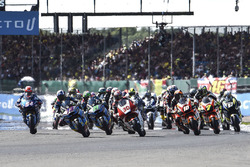 Alex Marquez, Marc VDS, au départ de la course