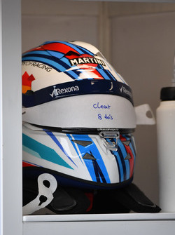 The helmet of Felipe Massa, Williams
