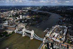 F1 Canlı - Londra, havadan görünüm