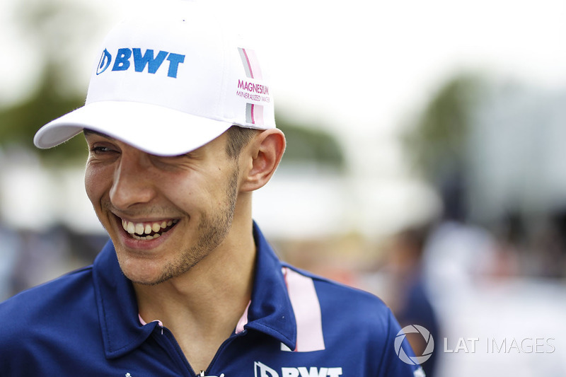 Esteban Ocon (tekende eind 2016 een meerjarig contract)