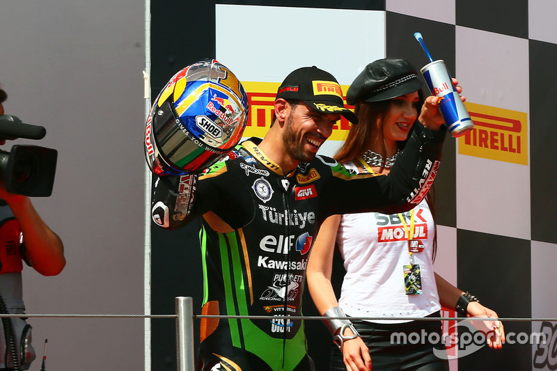 Podyum: Yarış galibi Kenan Sofuoglu, Kawasaki Puccetti Racing