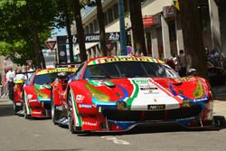 #51 AF Corse Ferrari 488 GTE: James Calado, Alessandro Pier Guidi, Lucas di Grassi