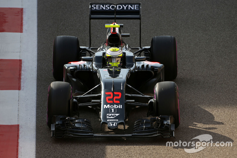 Abu Dhabi 2016 - Jenson Button, McLaren