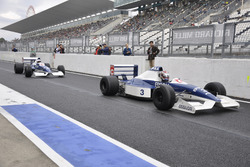 2台のティレル019/中嶋悟と中嶋大祐(Tyrrell019, Satoru Nakajima, Daisuke Nakajima)