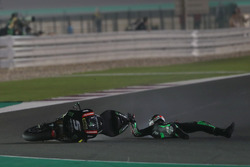 Crash, Johann Zarco, Monster Yamaha Tech 3