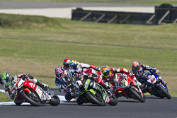Eugene Laverty, Milwaukee Aprilia World Superbike Team, Jonathan Rea, Kawasaki Racing