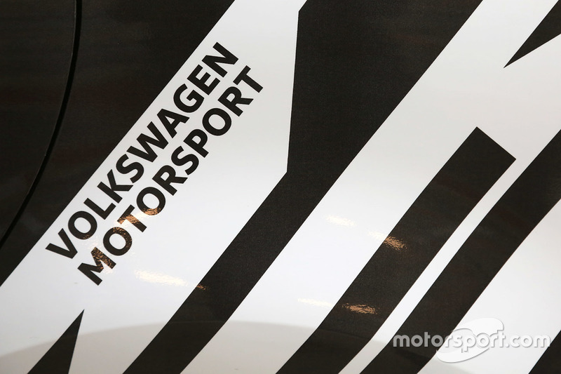 Volkswagen Motorsport logo detail