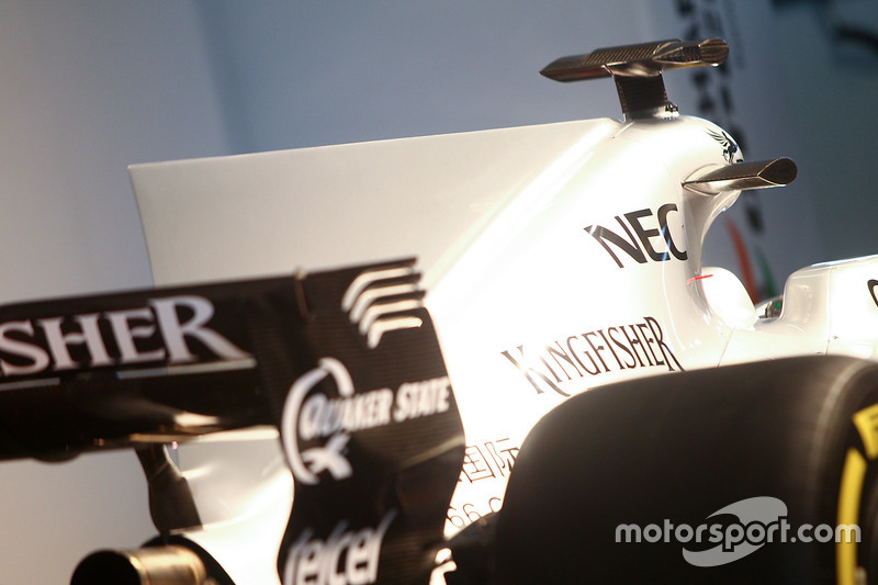 Force India F1 VJM10: Finne an der Motorhaube