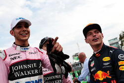 Max Verstappen, Red Bull Racing, Esteban Ocon, Sahara Force India