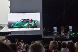 Ferrari 488 Spider Green Jewel all'asta di beneficenza per Save The Children