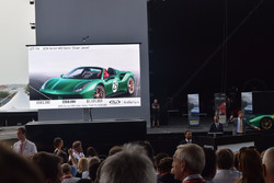 Ferrari 488 Spider Green Jewel all'asta di beneficenza per Save The Children