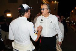 Fernando Alonso, McLaren con Mansour Ojjeh, accionista de McLaren