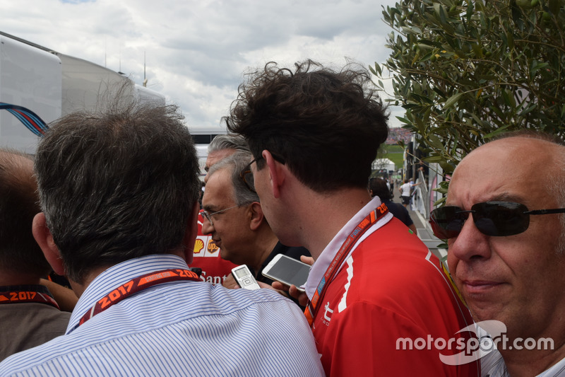 Maurizio Arrivabene, Scuderia Ferrari, Sergio Marchionne