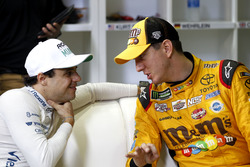 Felipe Massa and Kyle Busch