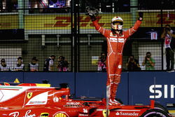 Polesitter Sebastian Vettel, Ferrari