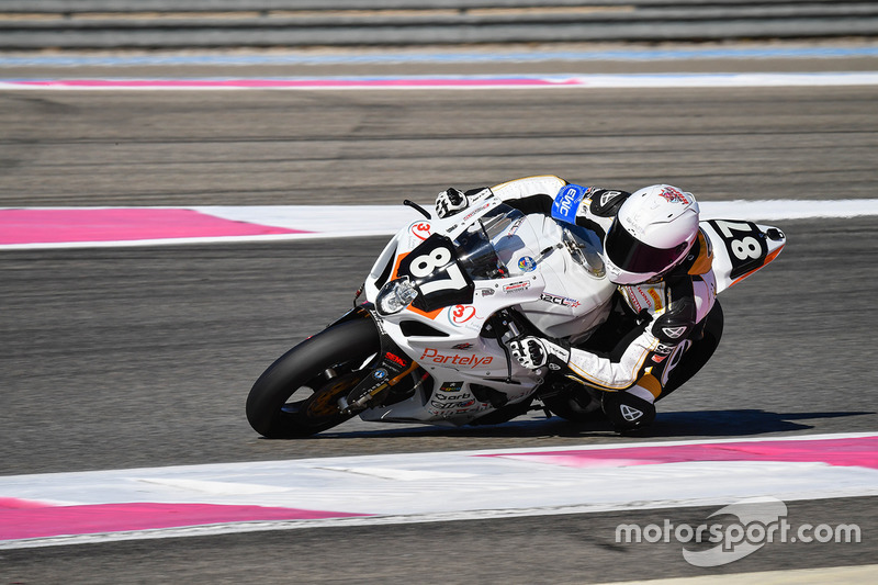 21. #87 R2CL - MKS - Partelya, Suzuki: Nicolas Salchaud, Jimmy Maccio, Anthony Loiseau