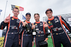 Ganadores, Thierry Neuville, Nicolas Gilsoul, Hyundai Motorsport, segundo, Hayden Paddon, Sebastian