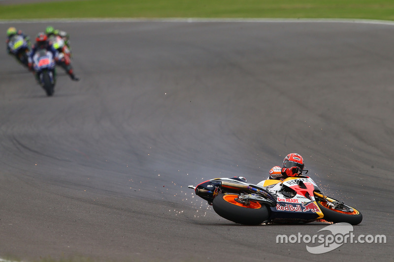 Accidente de Marc Marquez, Repsol Honda Team