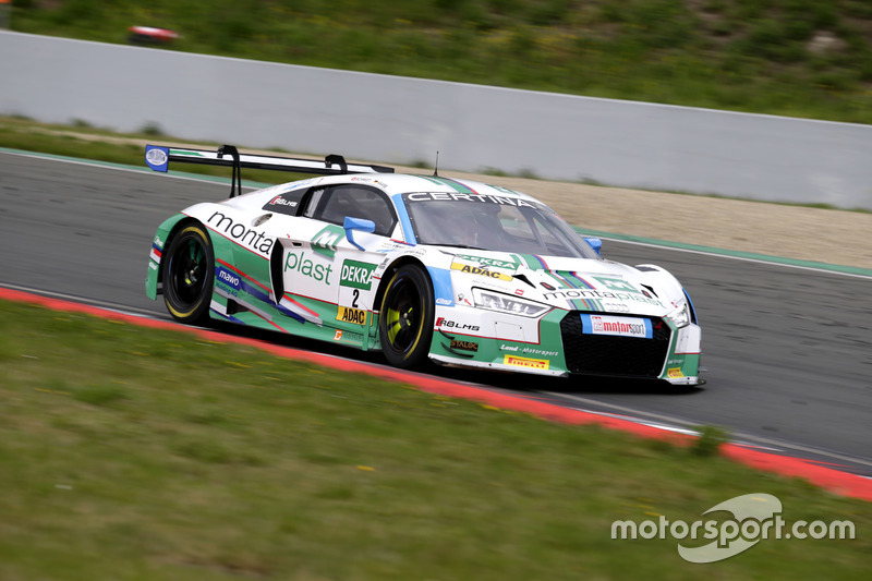 #2 Montaplast by Land-Motorsport, Audi R8 LMS: Jeffrey Schmidt, Christopher Haase