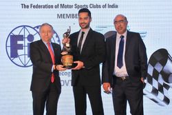 Jean Todt, Presidente FIA, Gaurav Gill, Akbar Ebrahim, Presidente FMSCI