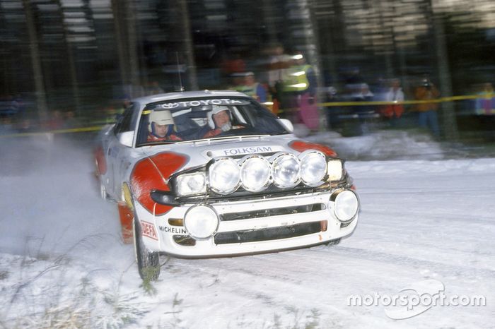 Mats Jonsson, Lars Backman, Toyota Celica Turbo 4WD