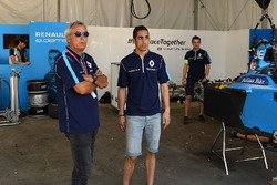 Sébastien Buemi, Renault e.Dams, mit Jean Paul Driot