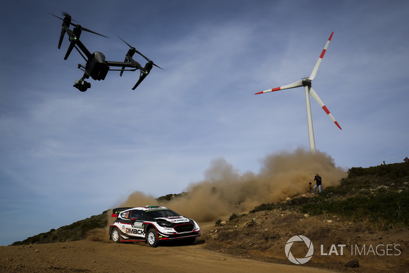 Elfyn Evans, Daniel Barritt, M-Sport Ford Fiesta WRC