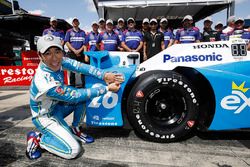 Polesitter Takuma Sato, Andretti Autosport Honda