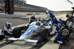 Arrêt au stand de Tony Kanaan, Chip Ganassi Racing Honda