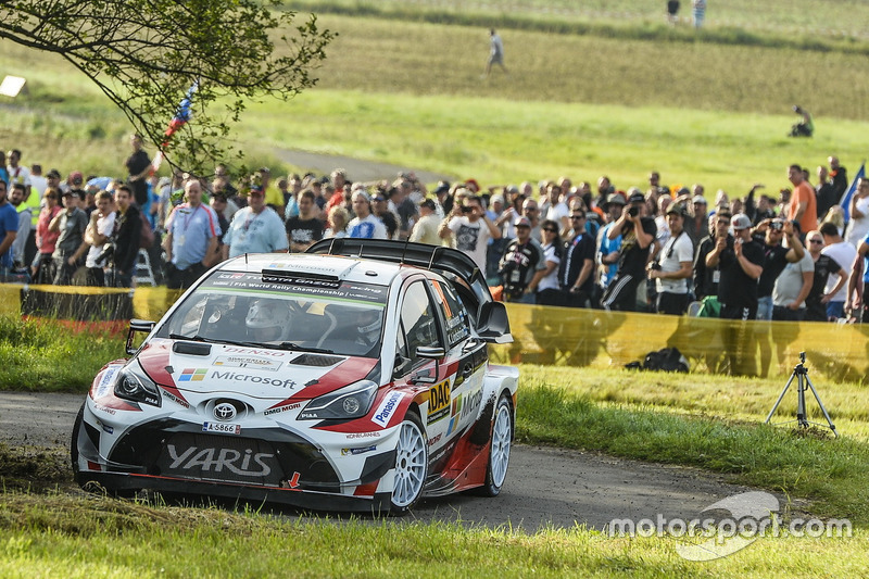 Juho Hänninen, Kaj Lindström, Toyota Yaris WRC, Toyota Racing