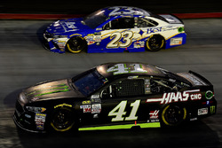 Kurt Busch, Stewart-Haas Racing Ford, Joey Gase, BK Racing Toyota