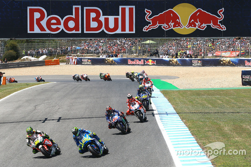 Cal Crutchlow, Team LCR Honda, Andrea Iannone, Team Suzuki MotoGP
