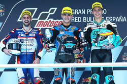 Podio: il vincitore della gara Aron Canet, Estrella Galicia 0,0, il secondo classificato Romano Fena