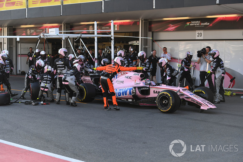Sergio Pérez, Sahara Force India VJM10