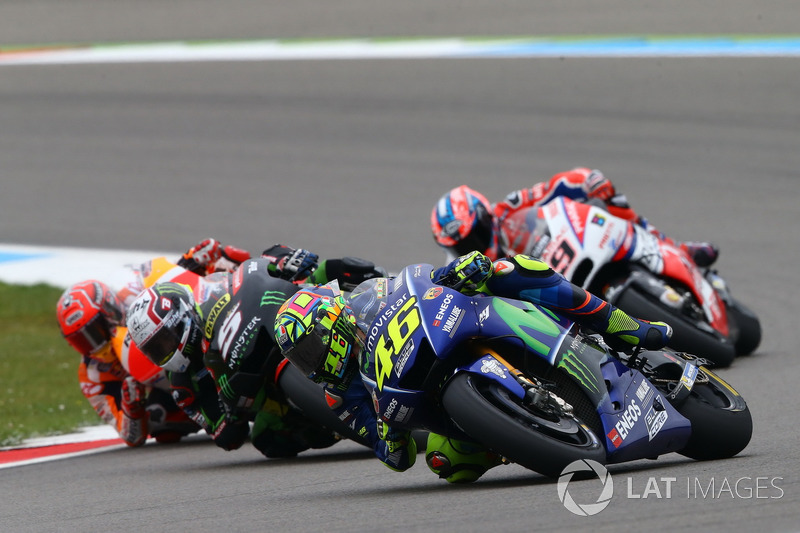 Valentino Rossi, Yamaha Factory Racing, Johann Zarco, Monster Yamaha Tech 3, Marc Marquez, Repsol Honda Team