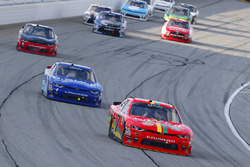 Justin Allgaier, JR Motorsports Chevrolet and Elliott Sadler, JR Motorsports Chevrolet