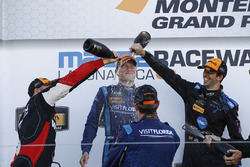 Podium: 1. Renger van der Zande, Marc Goossens, Visit Florida Racing; 2. Eric Curran, Dane Cameron,